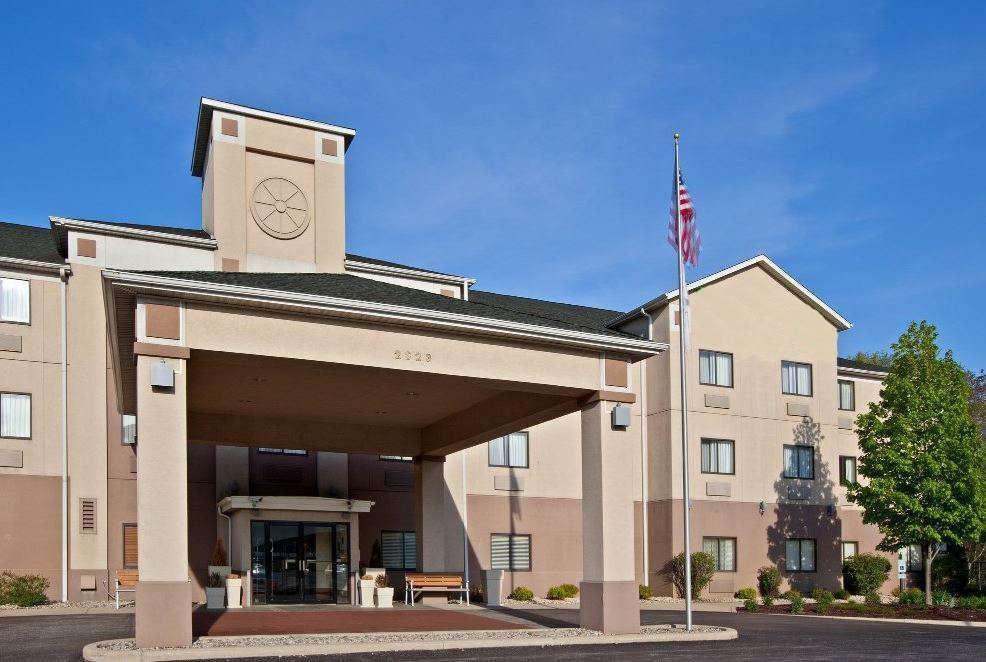 Hotel Baymont By Wyndham Portage Exterior foto